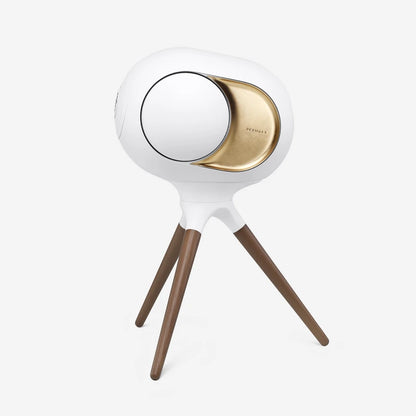 Devialet Treepod Phantom Ultimate Design-Lautsprecherständer aus Holz für die stilvolle Aufstellung kompatibler Phantom Lautsprecher.