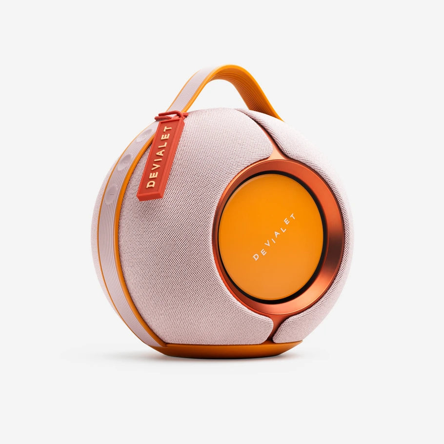 Devialet Mania tragbarer Premium-WLAN- und Bluetooth-Lautsprecher mit 360°-Sound und kraftvoller Klangqualität.