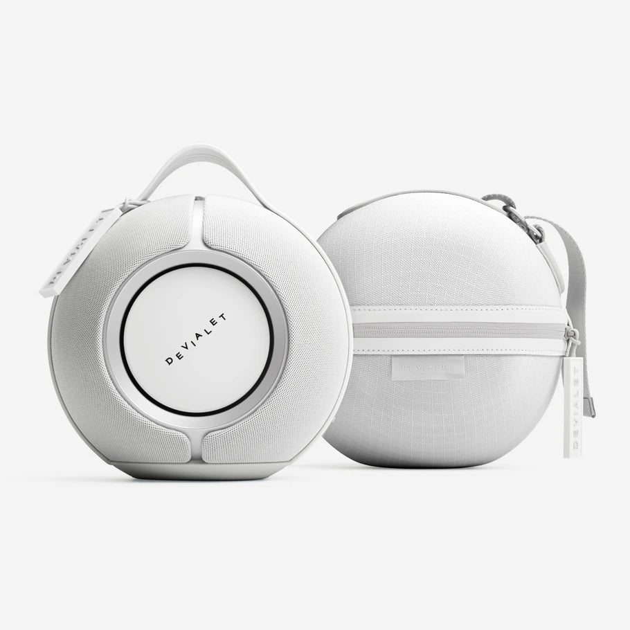Devialet Mania tragbarer Premium-WLAN- und Bluetooth-Lautsprecher mit 360°-Sound und kraftvoller Klangqualität.