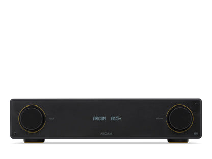 Arcam A15+ Vollverstärker für detailreiche Musikwiedergabe und moderne HiFi-Anlagen.