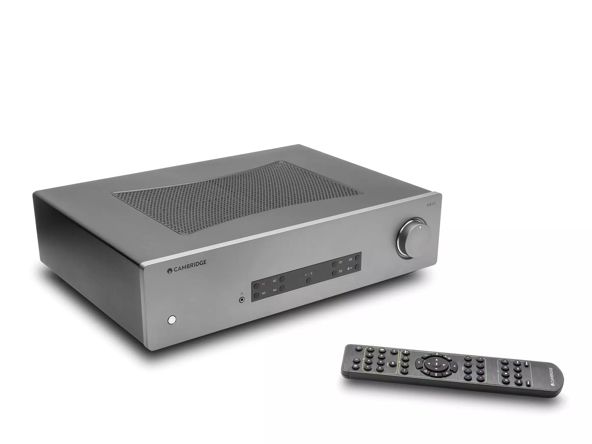 Cambridge Audio CXA81 Mk II Stereo-Vollverstärker mit hochwertigem DAC und audiophiler Klangqualität.