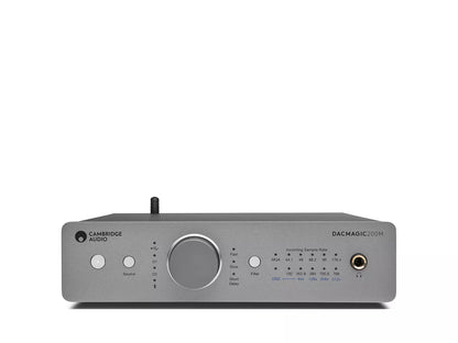 Cambridge Audio DacMagic 200M Hi-Res-DAC mit Kopfhörerverstärker und Bluetooth-Unterstützung.