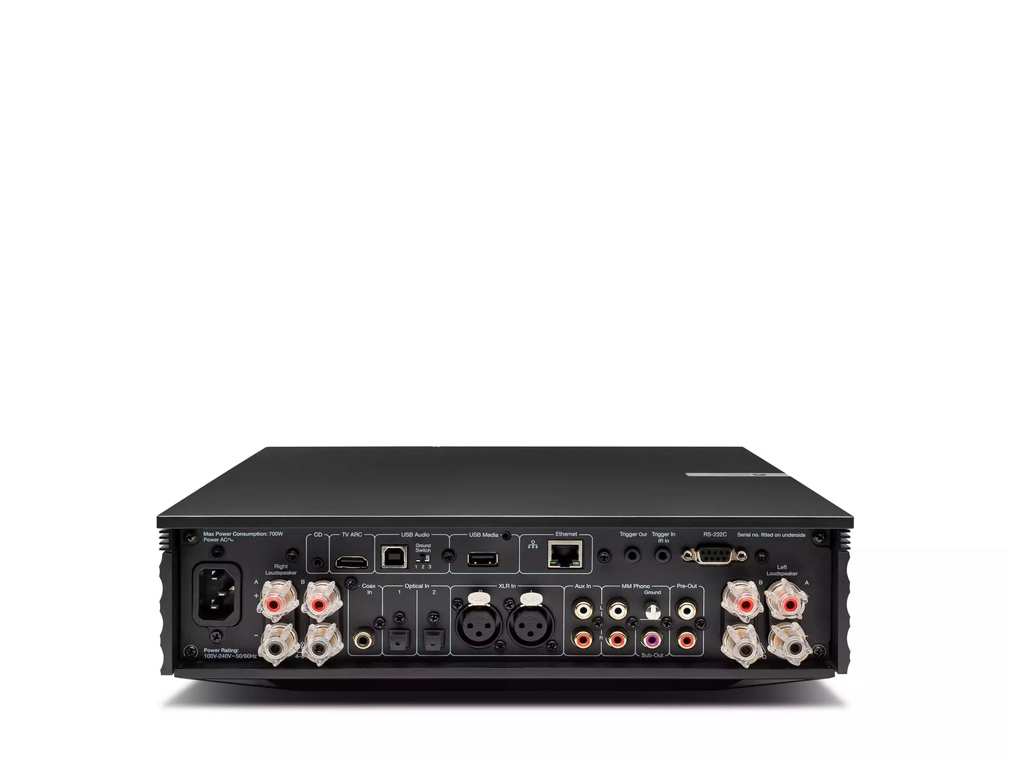 Cambridge Audio Evo 150 All-in-One-Streaming-Verstärker mit Hi-Res-Audio und integriertem DAC.