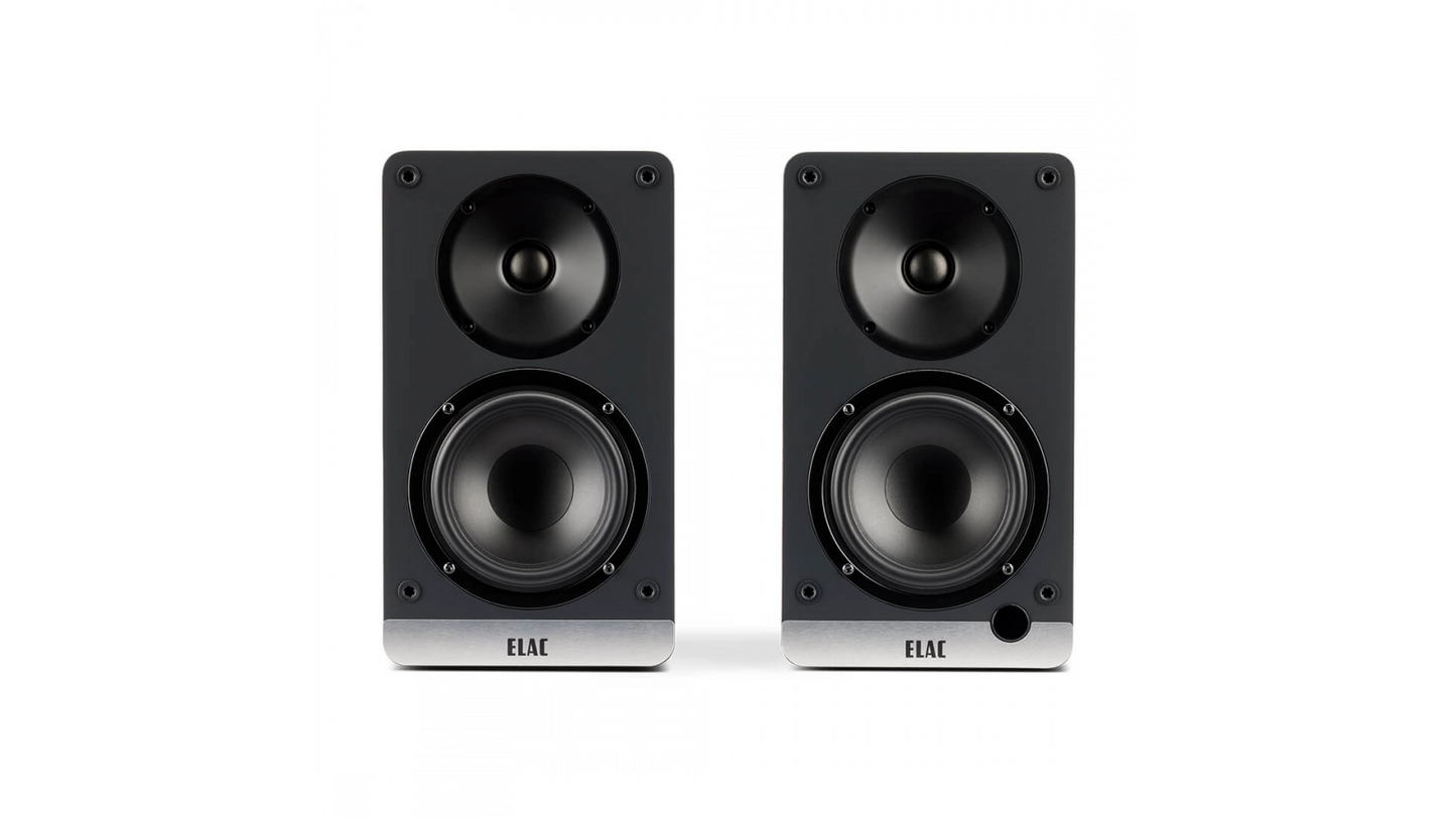 ELAC Debut ConneX DCB41 aktive Regallautsprecher mit Bluetooth und vielseitigen Anschlussmöglichkeiten für modernes Musikstreaming.
