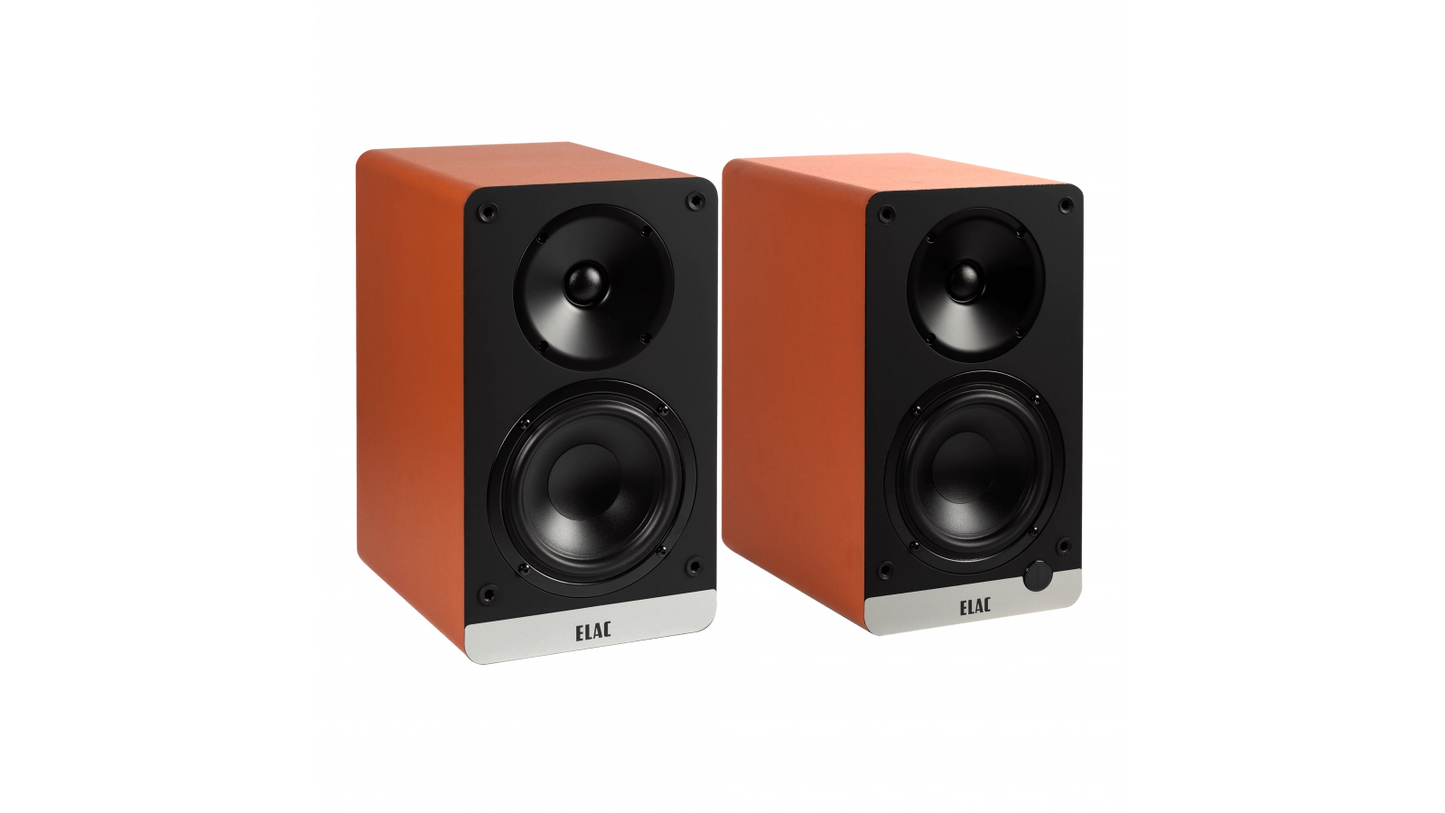 ELAC Debut ConneX DCB41 aktive Regallautsprecher mit Bluetooth und vielseitigen Anschlussmöglichkeiten für modernes Musikstreaming.