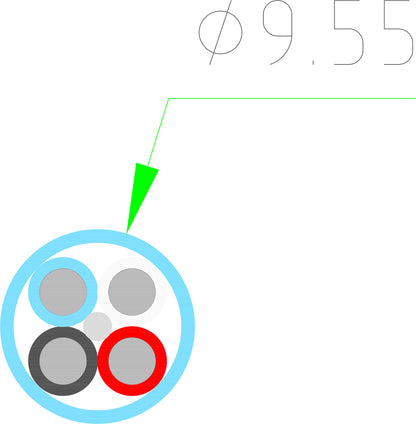 SUPRA Cables RONDO 4X2.5 COMBICON BIWIRE