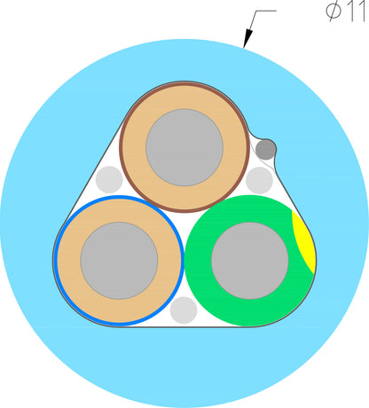 SUPRA Cables LORAD 2.5 SPC CS-EU/ANGLED