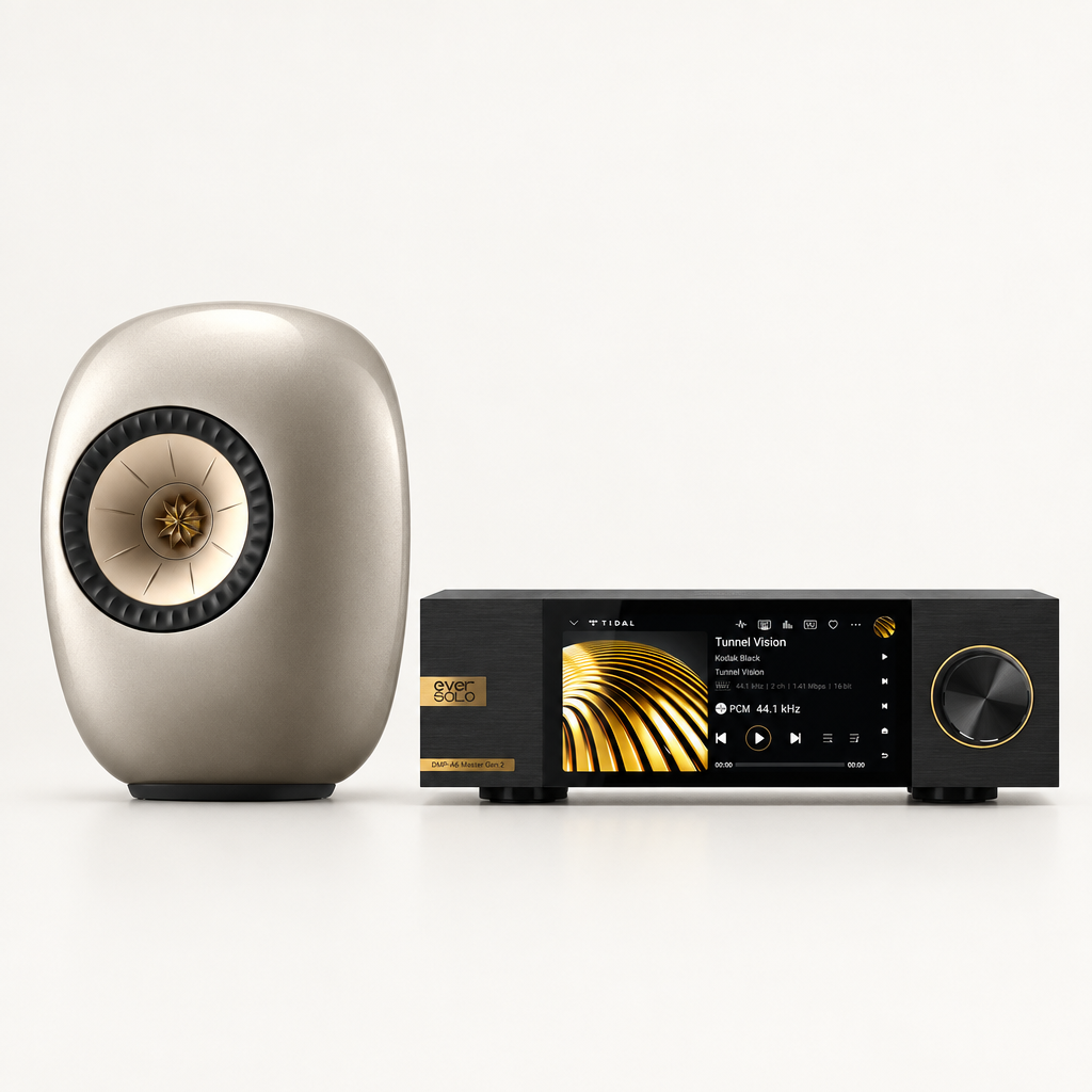 KEF LS LUXE + EverSolo DMP-A6 Gen 2 Master Edition Bundle