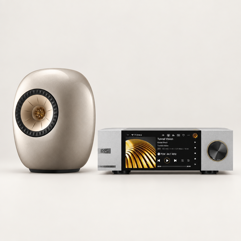 KEF LS LUXE + EverSolo DMP-A6 Gen 2 Master Edition Bundle