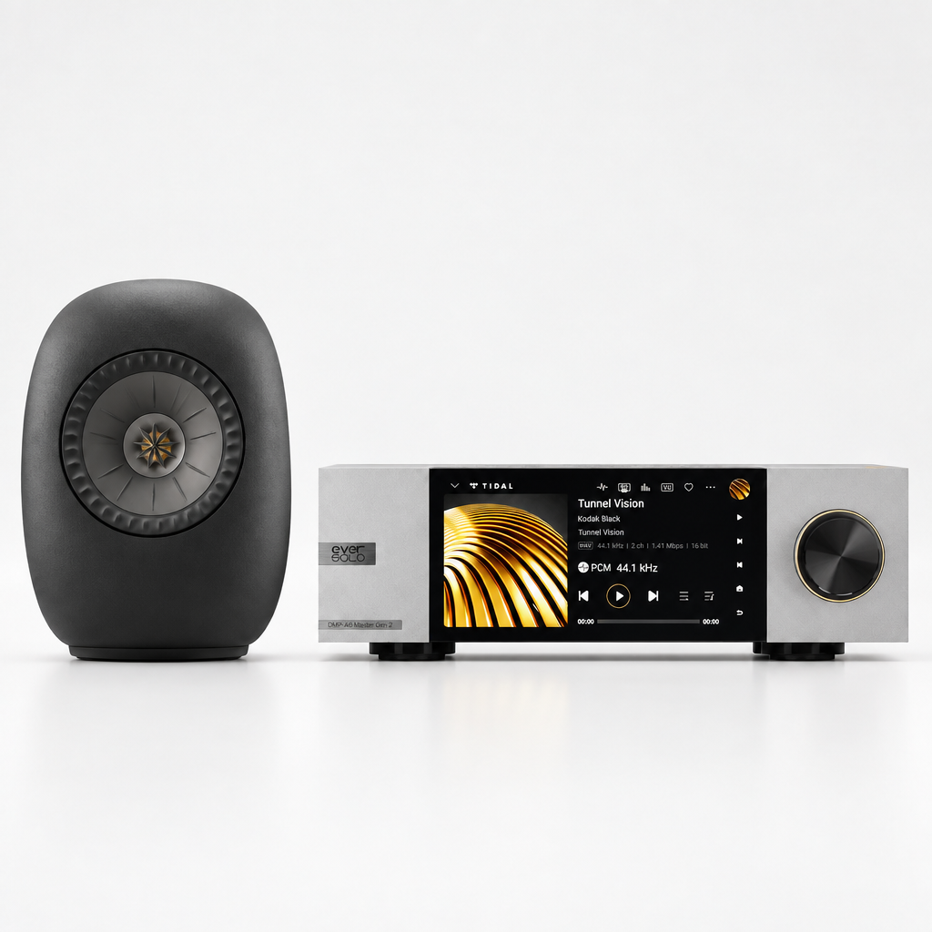 KEF LS LUXE + EverSolo DMP-A6 Gen 2 Master Edition Bundle