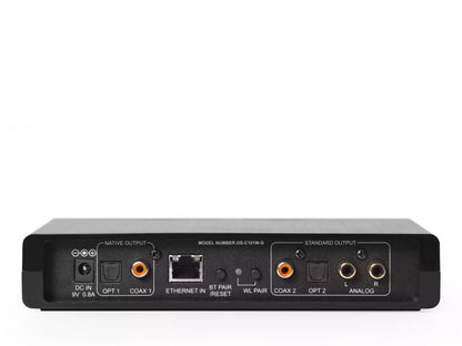 ELAC Discovery Connect DS-C101W-G Netzwerk-Audiostreamer für kabelloses HiFi-Musikstreaming und Multiroom-Audio.