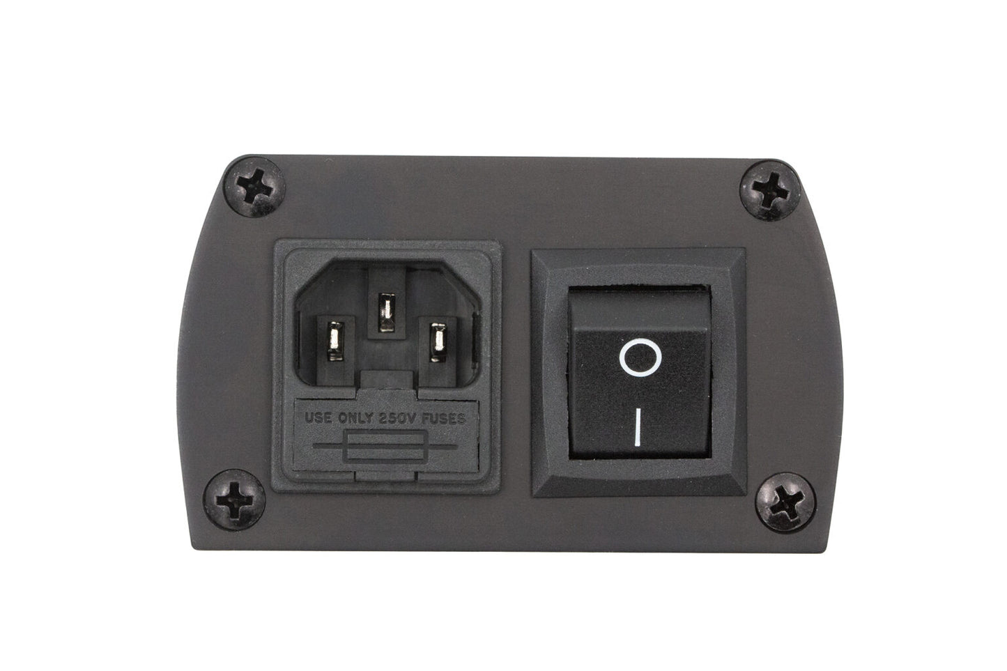 SUPRA Cables MAINS BLOCK MD06-EU/SP SPC BLACK SWITCH