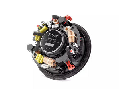 Focal 100 IC6ST Stereo-Deckenlautsprecher für hochwertige Musikwiedergabe aus einer einzigen Einbauposition.