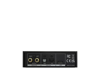 Fostex HA-A3mk2 Kopfhörerverstärker mit DAC für hochwertige Audiowiedergabe und vielseitige Anschlussmöglichkeiten.