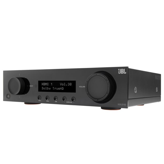 JBL MA310 Stereo-Vollverstärker für kraftvolle Leistung und hochwertige Musikwiedergabe.
