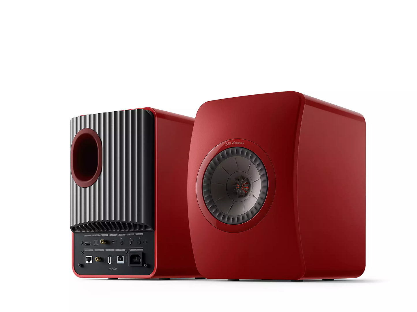 KEF LS50 Wireless II kabellose HiFi-Regallautsprecher mit Uni-Q-Treiber und integriertem Streaming für audiophilen Klang.