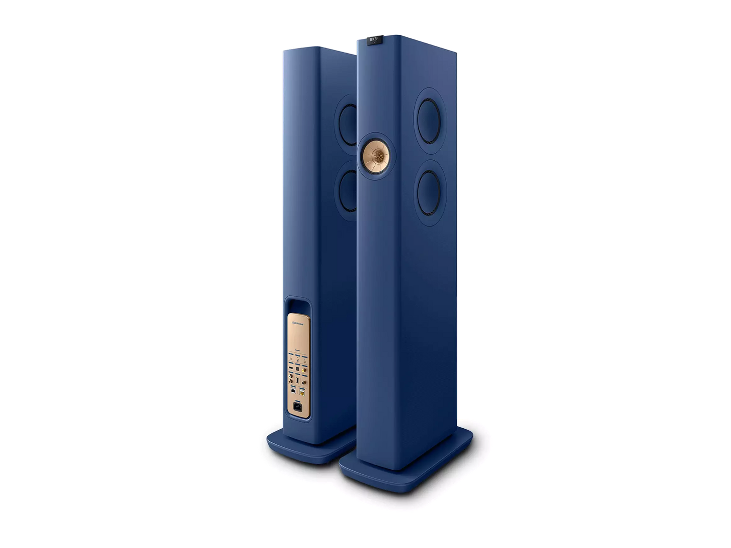 KEF LS60 Wireless kabellose High-End-Standlautsprecher mit Uni-Q-Technologie und integriertem Musikstreaming.