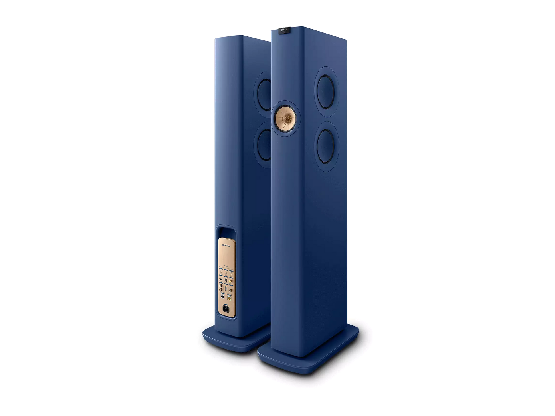 KEF LS60 Wireless kabellose High-End-Standlautsprecher mit Uni-Q-Technologie und integriertem Musikstreaming.