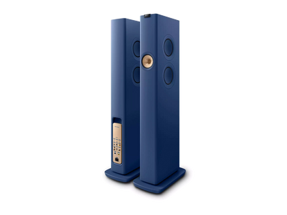 KEF LS60 Wireless kabellose High-End-Standlautsprecher mit Uni-Q-Technologie und integriertem Musikstreaming.