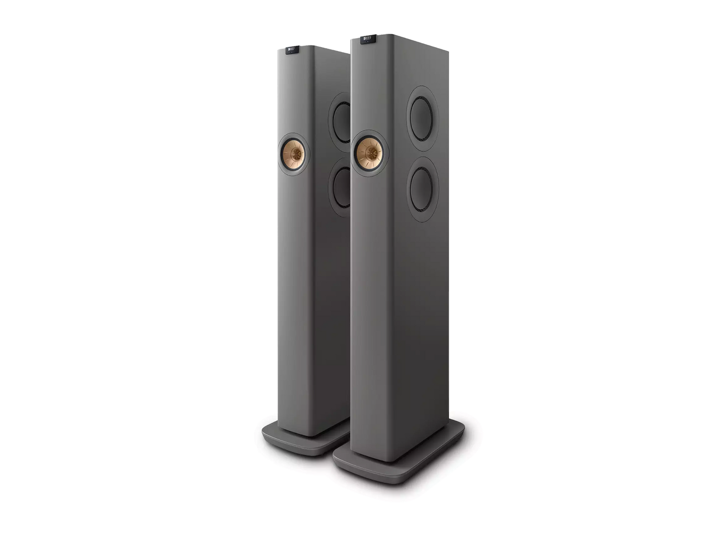 KEF LS60 Wireless kabellose High-End-Standlautsprecher mit Uni-Q-Technologie und integriertem Musikstreaming.