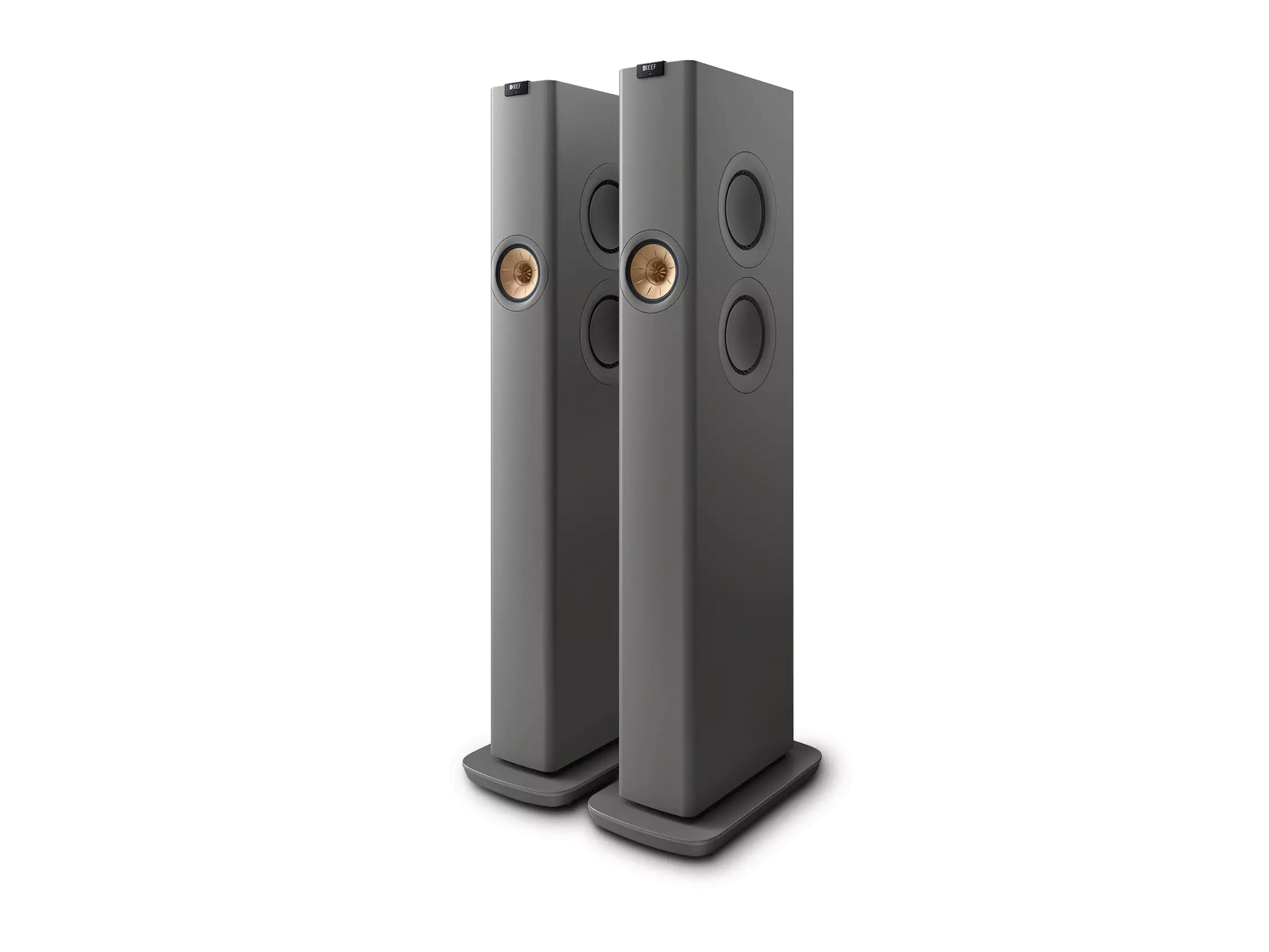 KEF LS60 Wireless kabellose High-End-Standlautsprecher mit Uni-Q-Technologie und integriertem Musikstreaming.