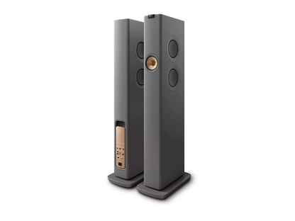 KEF LS60 Wireless kabellose High-End-Standlautsprecher mit Uni-Q-Technologie und integriertem Musikstreaming.