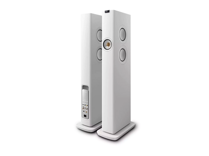 KEF LS60 Wireless kabellose High-End-Standlautsprecher mit Uni-Q-Technologie und integriertem Musikstreaming.