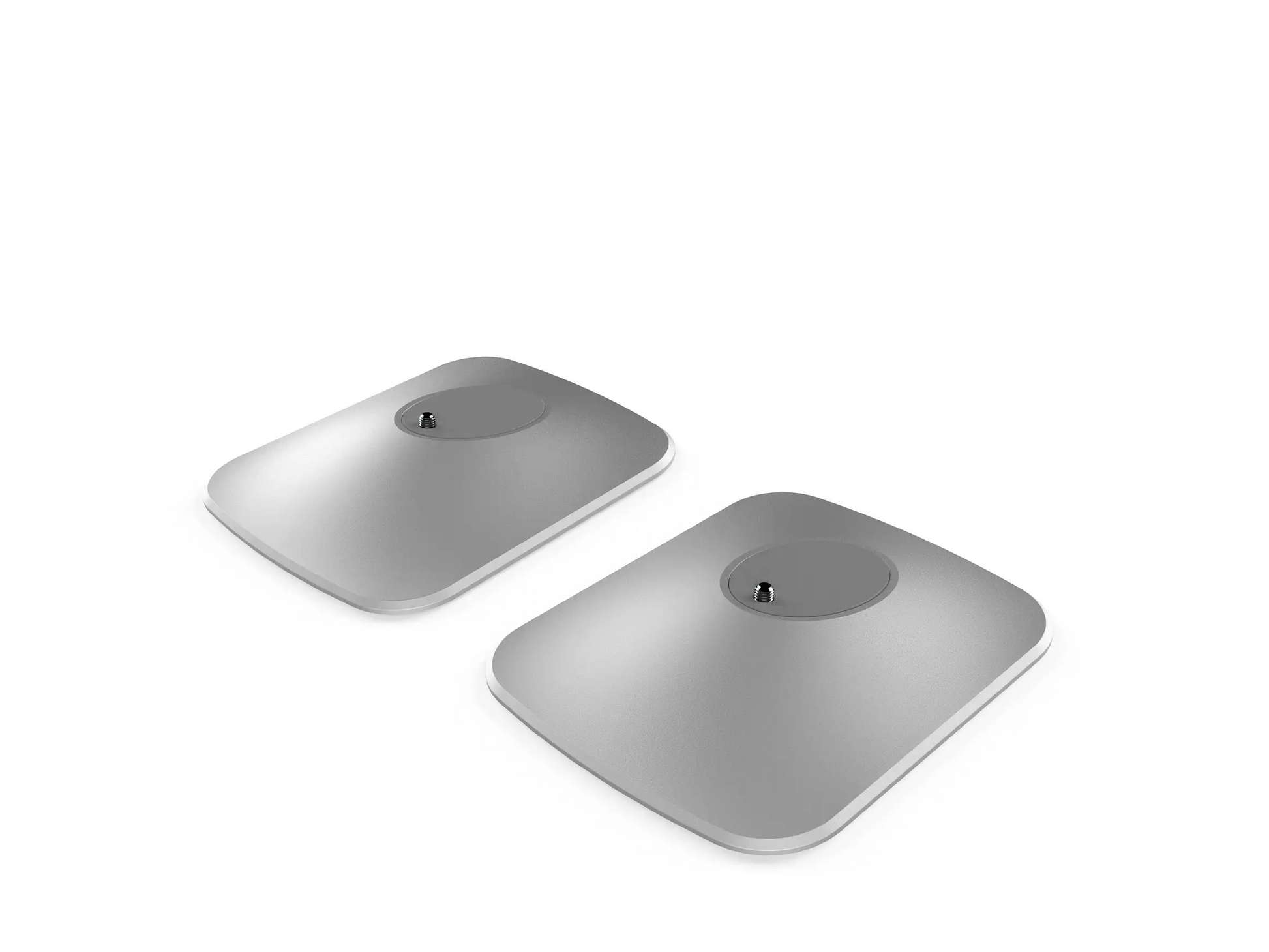 KEF P1 Desk Pad Tischständer für die optimale Aufstellung von KEF LSX Lautsprechern auf dem Schreibtisch.