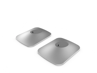 KEF P1 Desk Pad Tischständer für die optimale Aufstellung von KEF LSX Lautsprechern auf dem Schreibtisch.