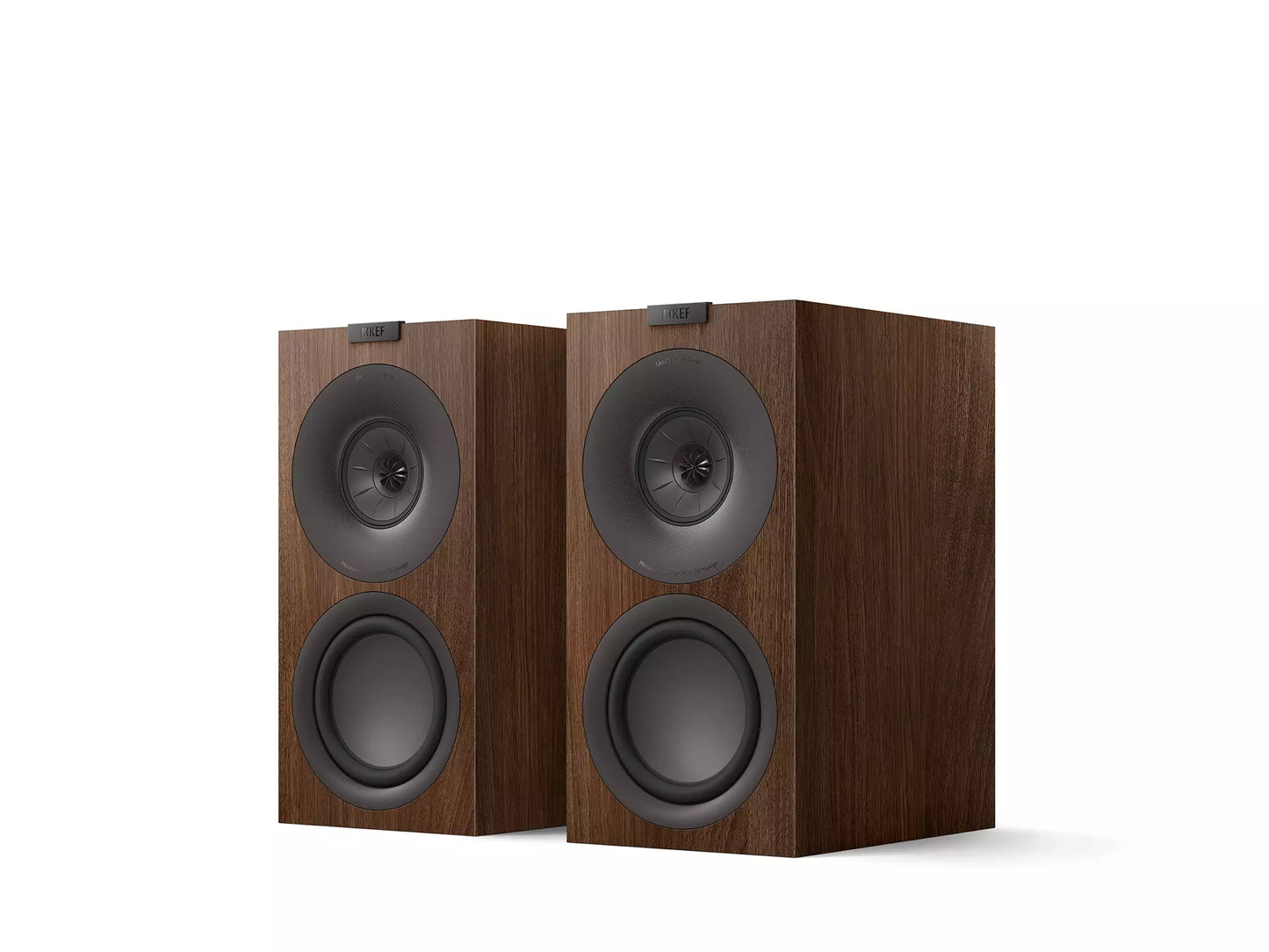 KEF Q Concerto Meta Regallautsprecher mit MAT-Technologie für authentische Klangqualität und breite Klangbühne.