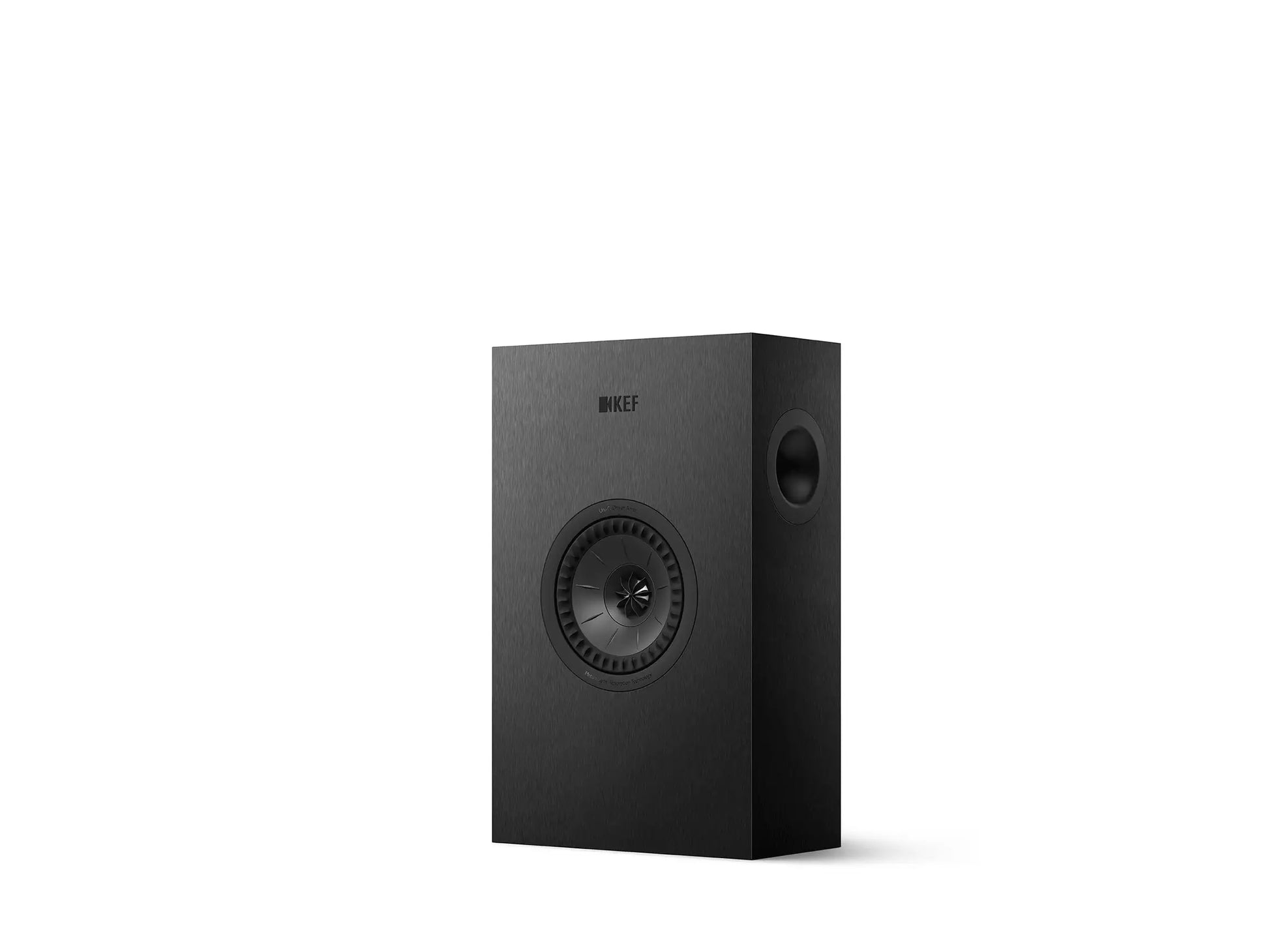 KEF Q4 Meta Regallautsprecher mit MAT-Technologie für präzise Musikwiedergabe und klare Details.