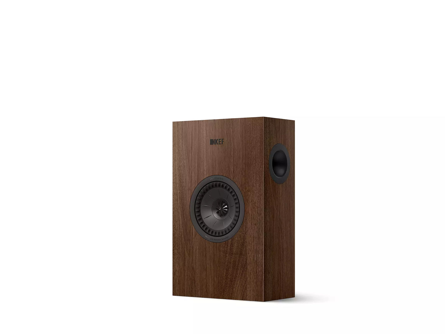 KEF Q4 Meta Regallautsprecher mit MAT-Technologie für präzise Musikwiedergabe und klare Details.