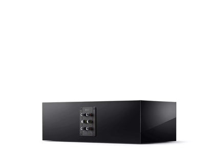 KEF R2 Meta Center-Lautsprecher mit MAT-Technologie für klare Sprachwiedergabe und ausgewogenen Heimkino-Klang.