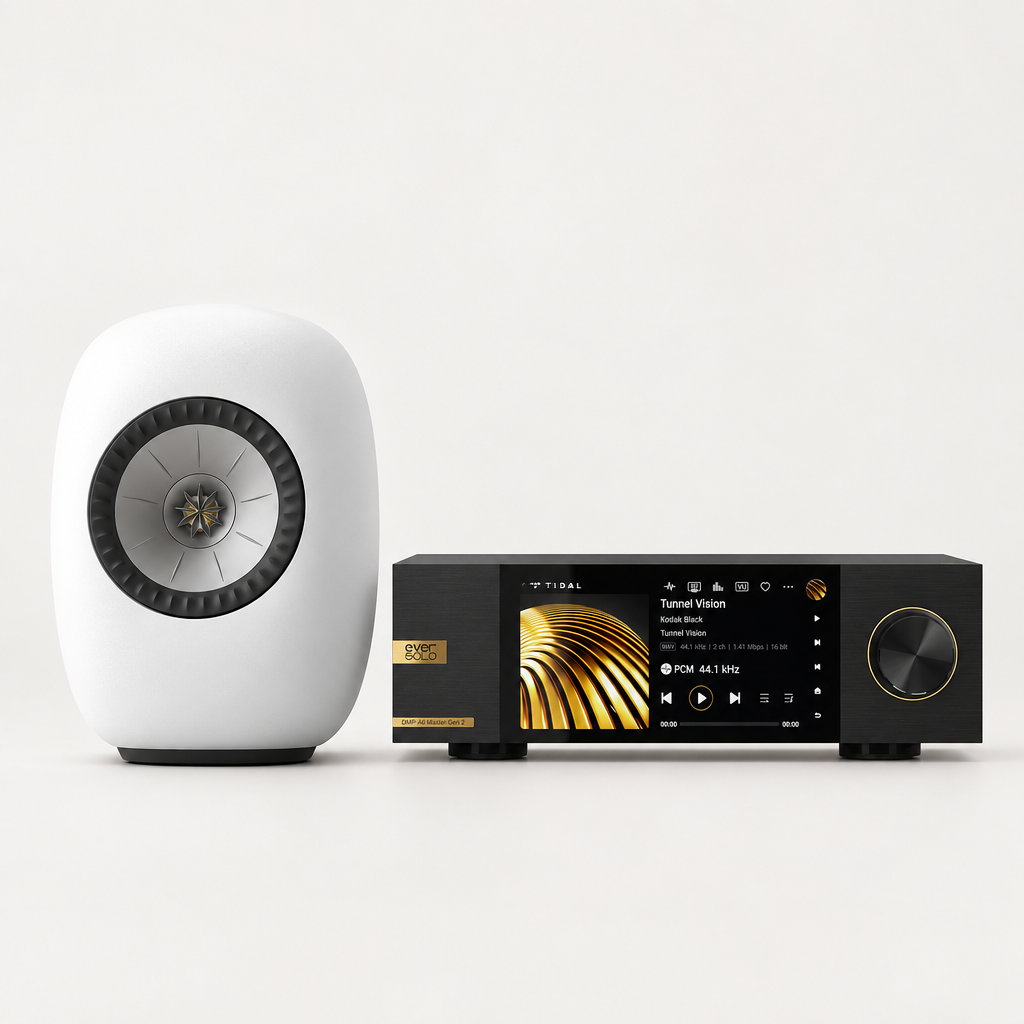 KEF LS LUXE + EverSolo DMP-A6 Gen 2 Master Edition Bundle