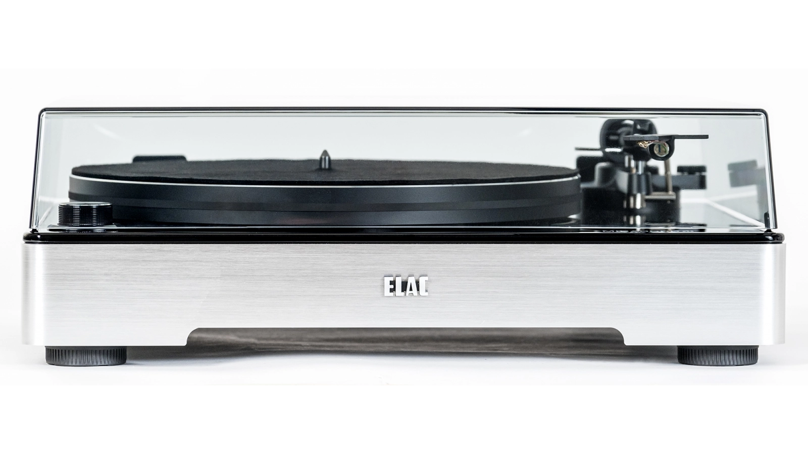 ELAC Miracord 60 Premium-Plattenspieler für präzise und detailreiche Vinylwiedergabe in audiophiler Qualität.