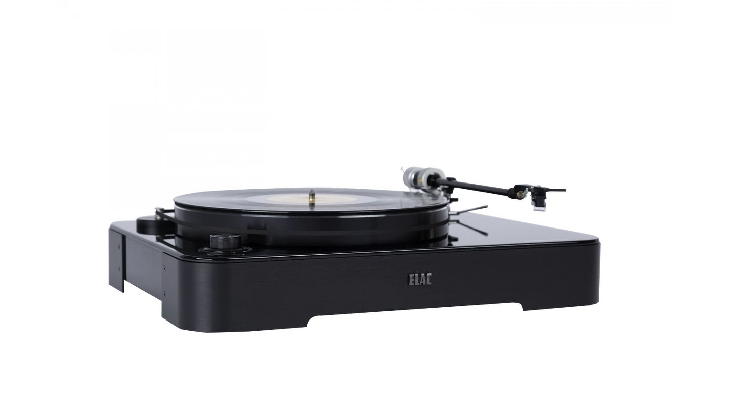 ELAC Miracord 80 Premium-Plattenspieler für präzise und audiophile Vinylwiedergabe.