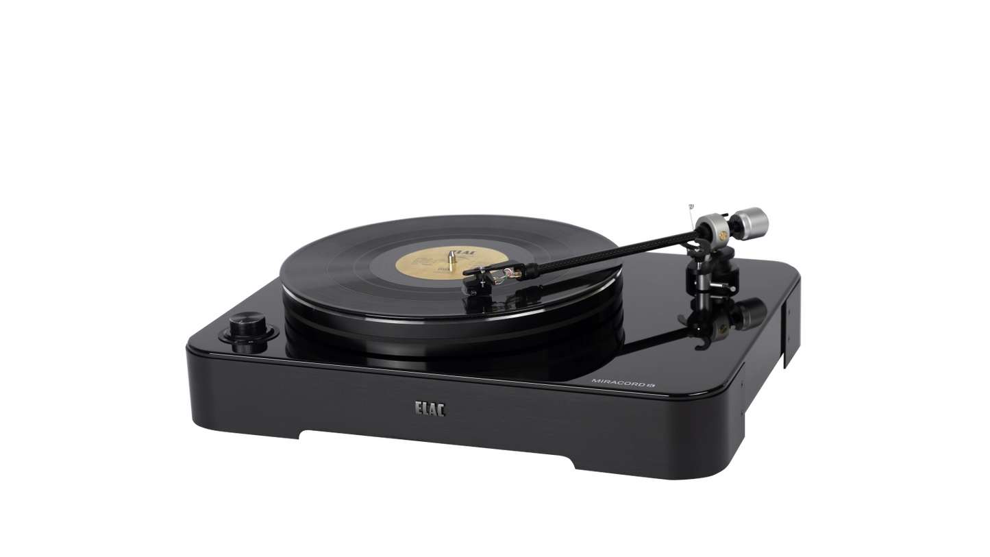 ELAC Miracord 80 Premium-Plattenspieler für präzise und audiophile Vinylwiedergabe.