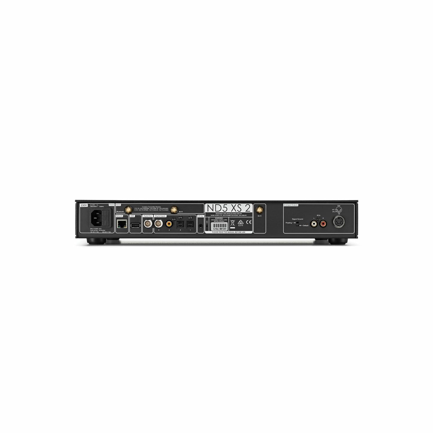 NAIM ND5 XS 2 Netzwerk-Streamer für hochauflösendes Musikstreaming und nahtlose Integration in HiFi-Systeme.