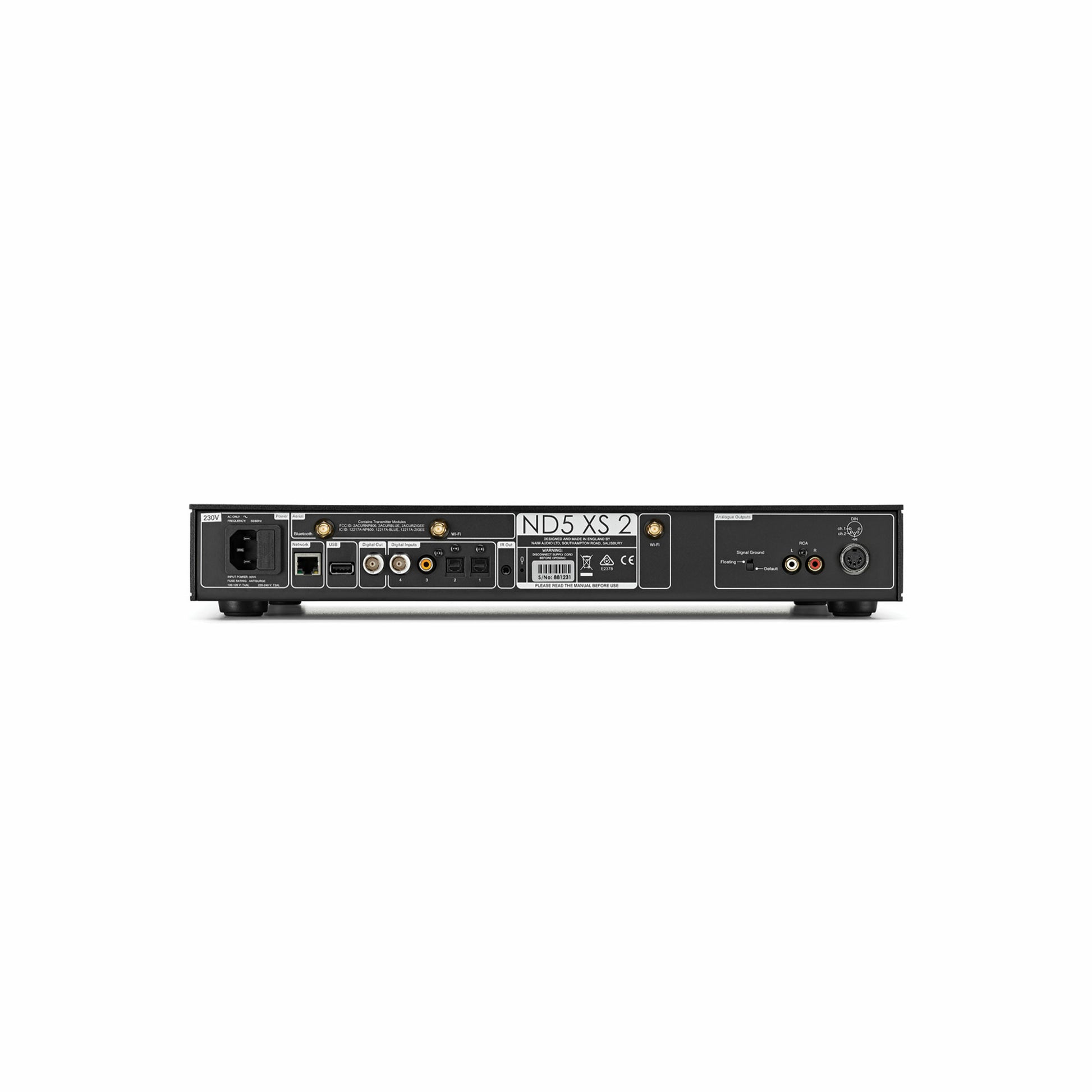 NAIM ND5 XS 2 Netzwerk-Streamer für hochauflösendes Musikstreaming und nahtlose Integration in HiFi-Systeme.