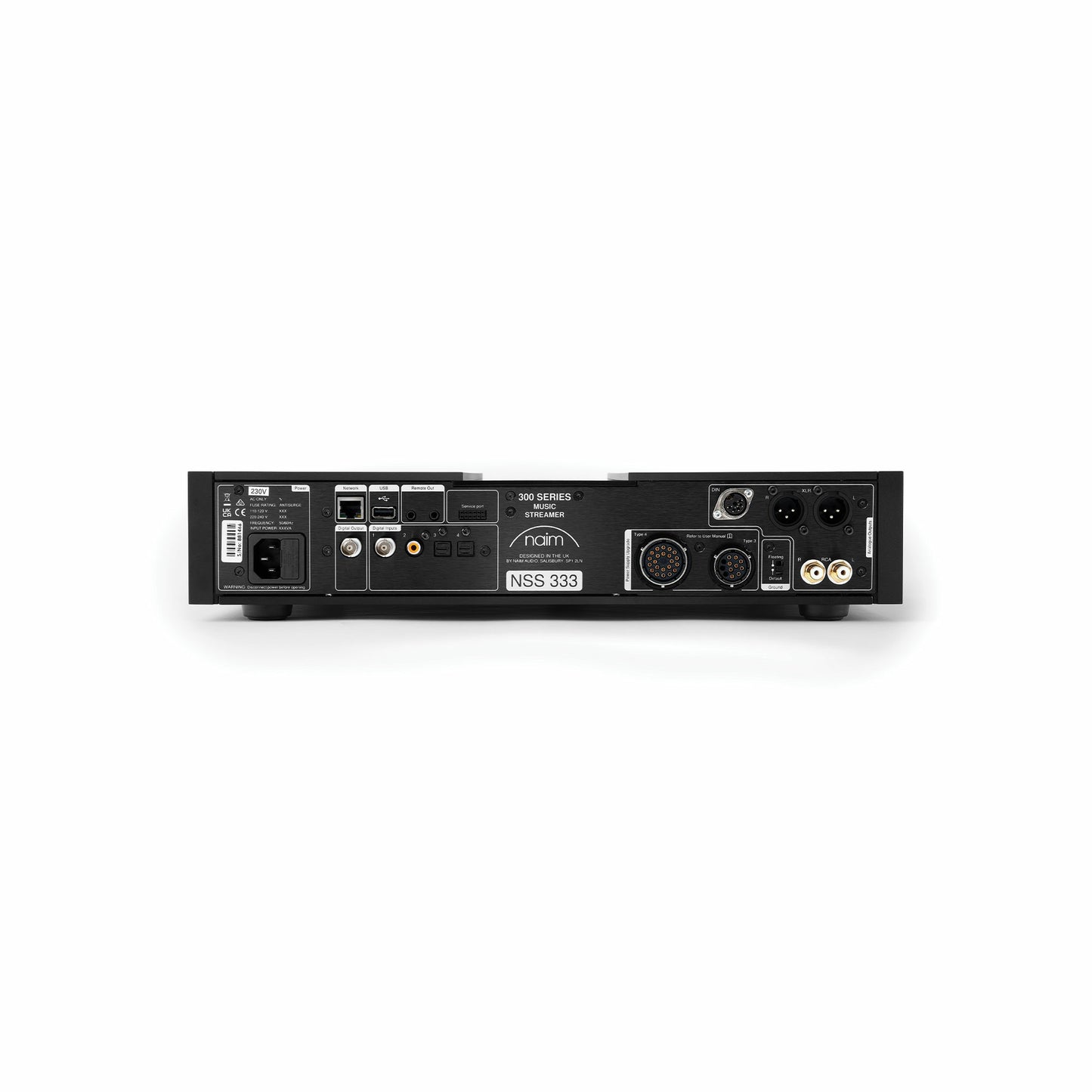 NAIM NSS 333 Referenz-Netzwerk-Streamer für hochauflösende digitale Musikwiedergabe und kompromisslose Klangqualität.