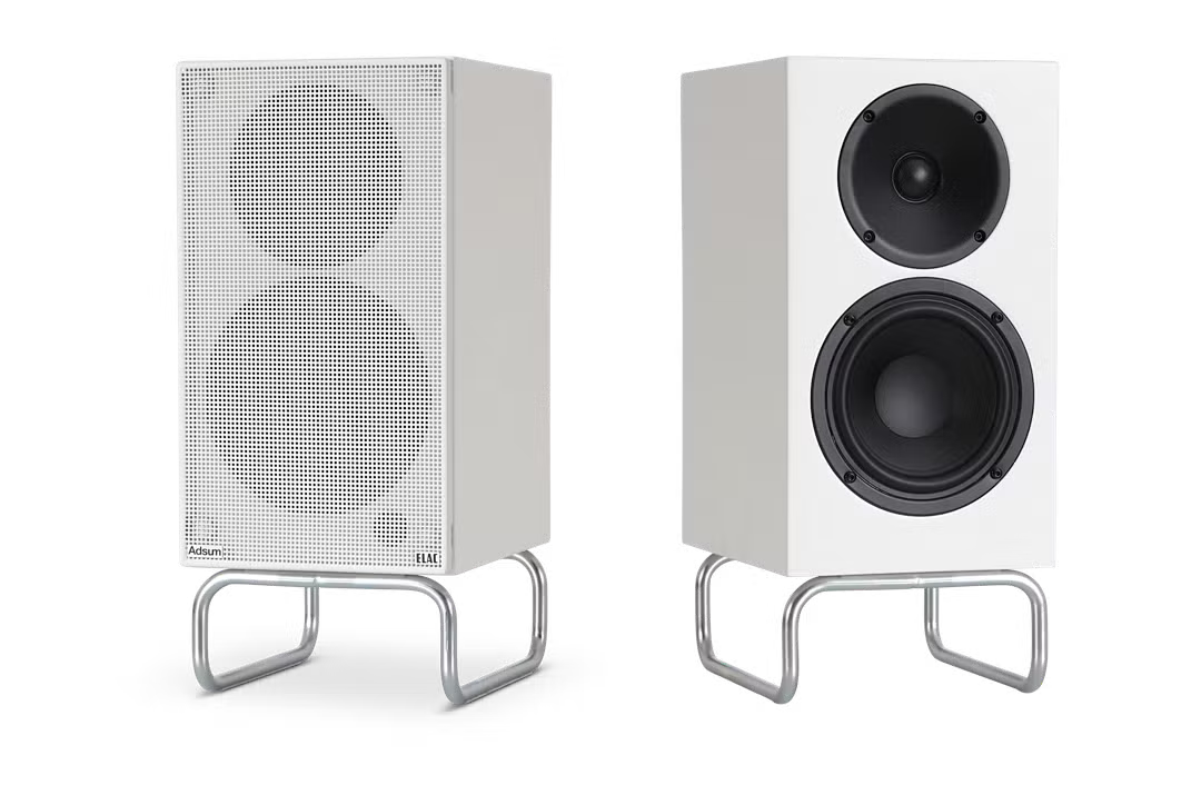 ELAC Connex DCB41 ADSUM aktive Regallautsprecher mit Bluetooth und vielseitigen Anschlussmöglichkeiten für modernes Musikstreaming.