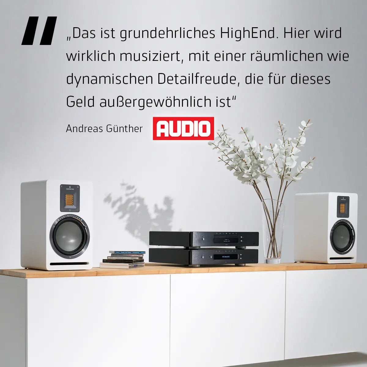 Audiovector Sounds Clever QR1-Paket #1