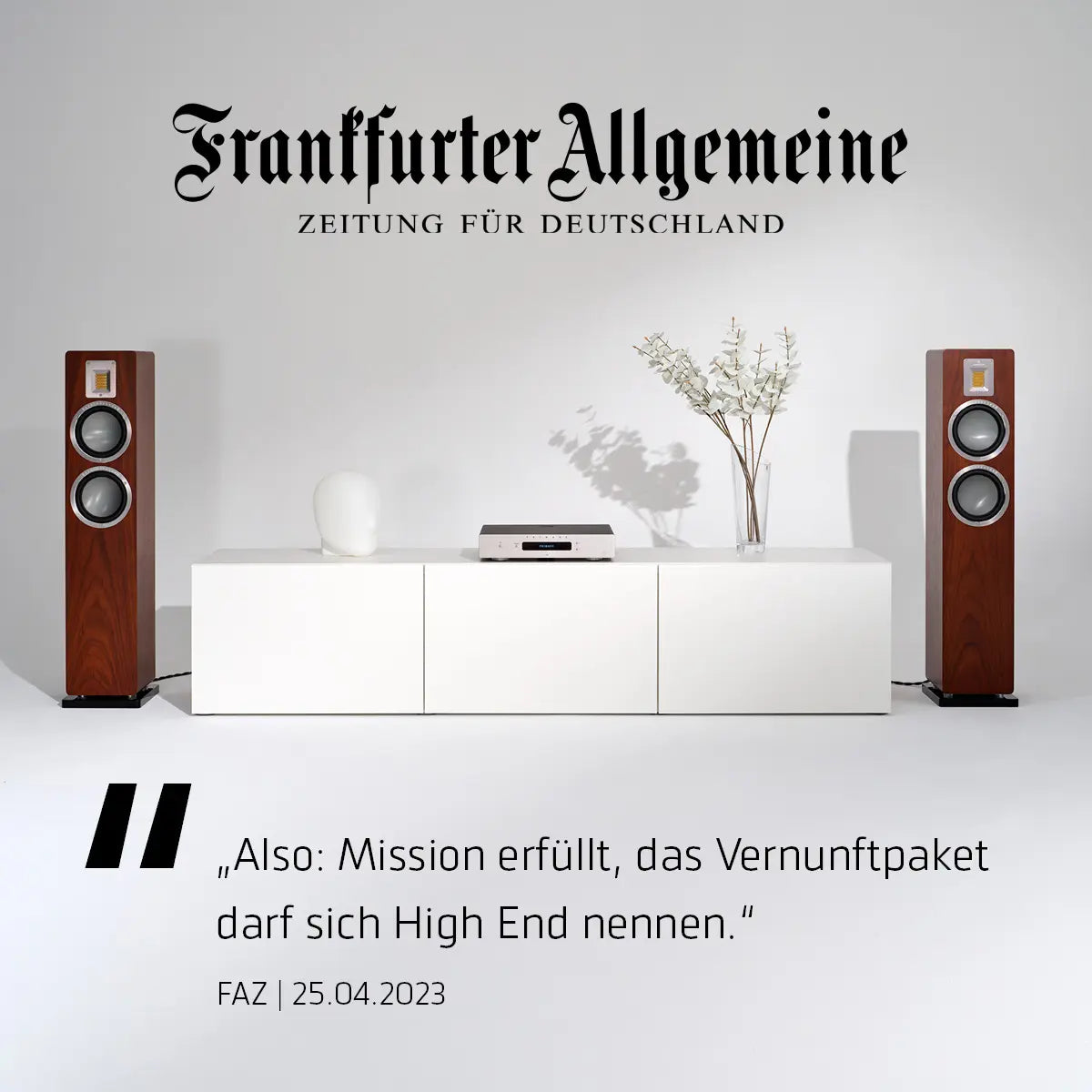 Audiovector Sounds Clever QR3-Paket #1