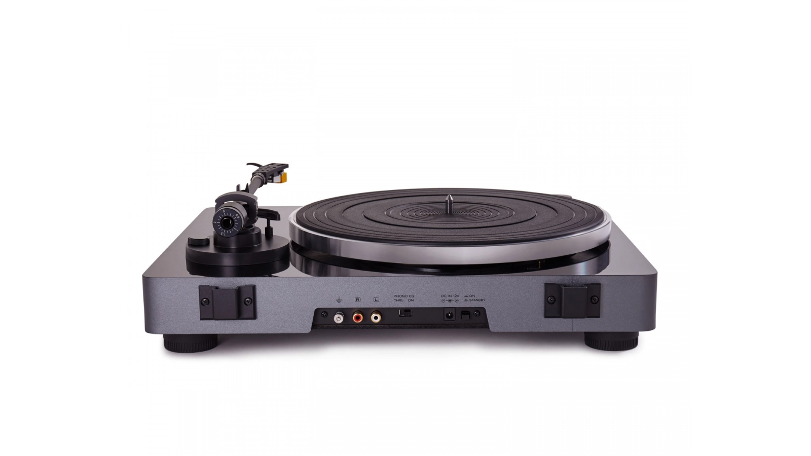 ELAC Miracord 50 HiFi-Plattenspieler für natürlichen Klang und hochwertige Schallplattenwiedergabe.