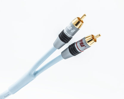 SUPRA Cables Y-LINK 1RCA-2RCA F-M BLUE 25CM